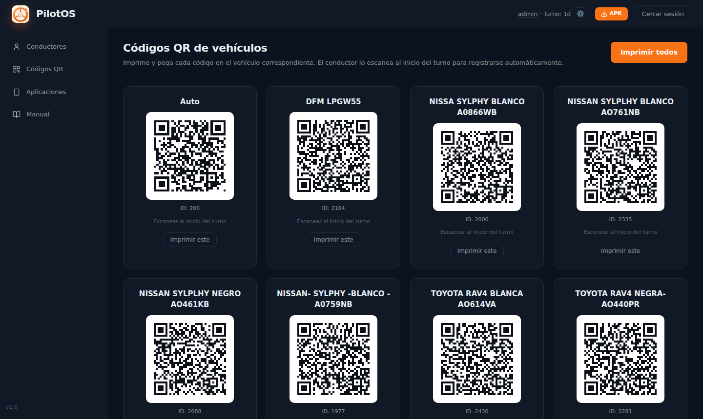 Códigos QR